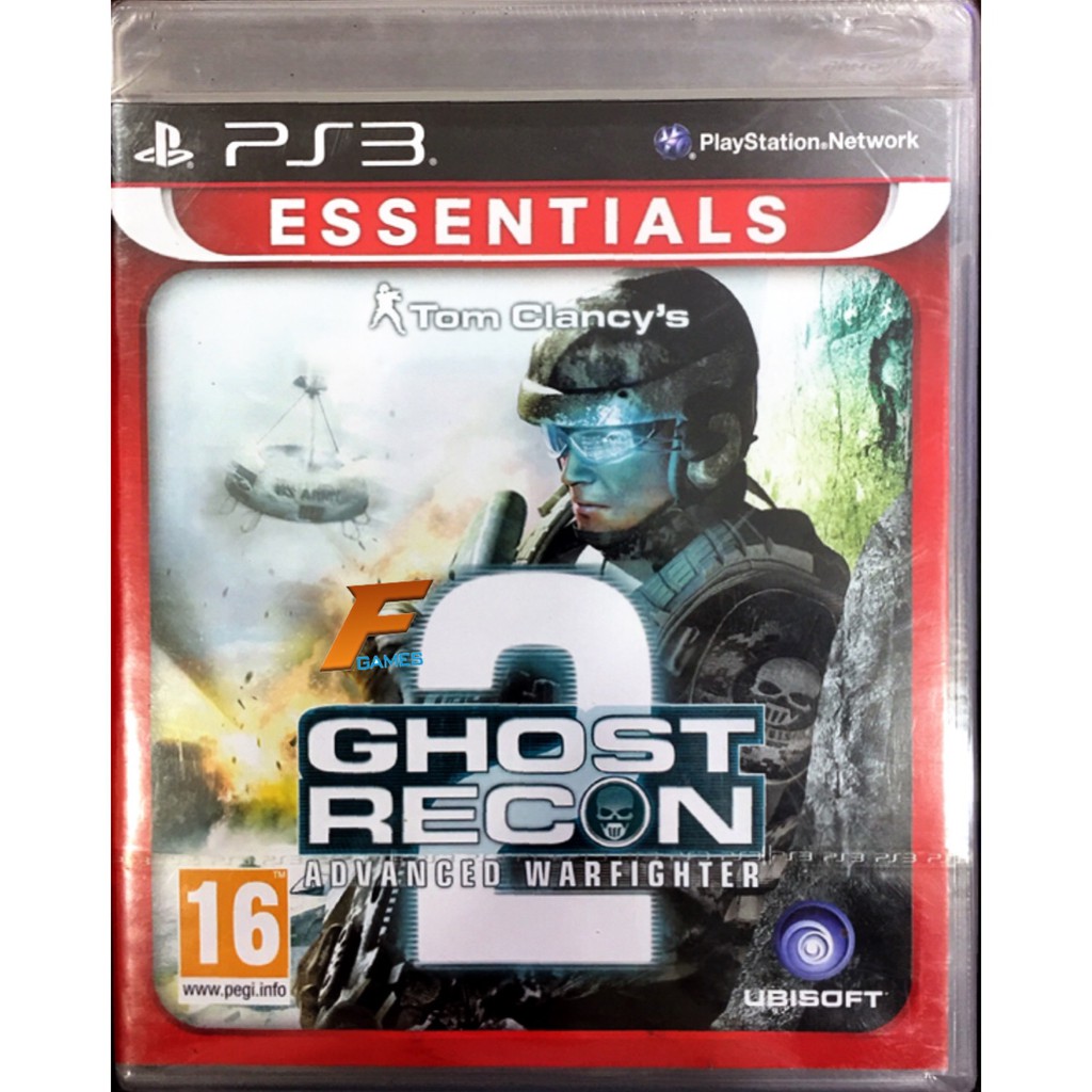 PS3 Tom Clancy's Ghost Recon Advanced Warfighter 2 (Zone 2  / EU / English) แผ่นเกมส์ ของแท้ มือหนึ่ง มือ1 ของใหม่ ในซีล