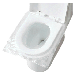 [0472] แผ่นพลาสติกครอบชักโครก (1ชิ้น) สำหรับห้องน้ำสาธารณะ กระดาษรองนั่ง แผ่นรองฝาชักโครกแบบใช้แล้วทิ้ง แผ่นอนามัยรองนั่งชักโครก แผ่นรองนั่งชักโครก แผ่นกระดาษรองนั่งชักโครก