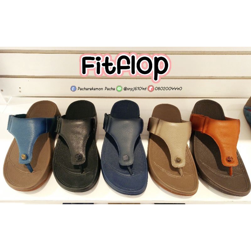 FITFLOP รองเท้าลำลองผู้ชาย TRAKK หนัง