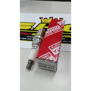 หัวเทียน K20R-U11 Toyota แท้ 100% (90919-01184-8N)