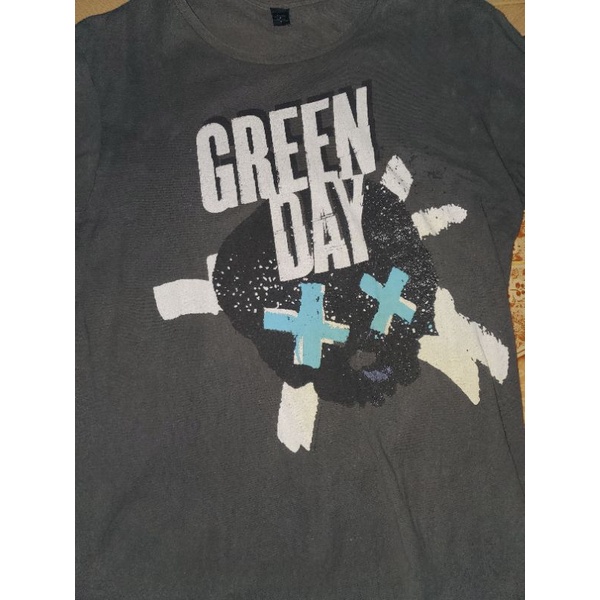 เสื้อวง green day แท้มือสอง