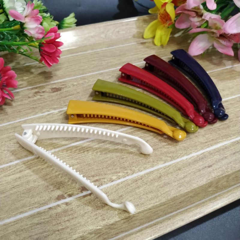 มี 11แบบ>>กิ๊ฟกล้วย BTF#1 สีพื้น กิ๊ฟหนีบผม - รูปที่ 3