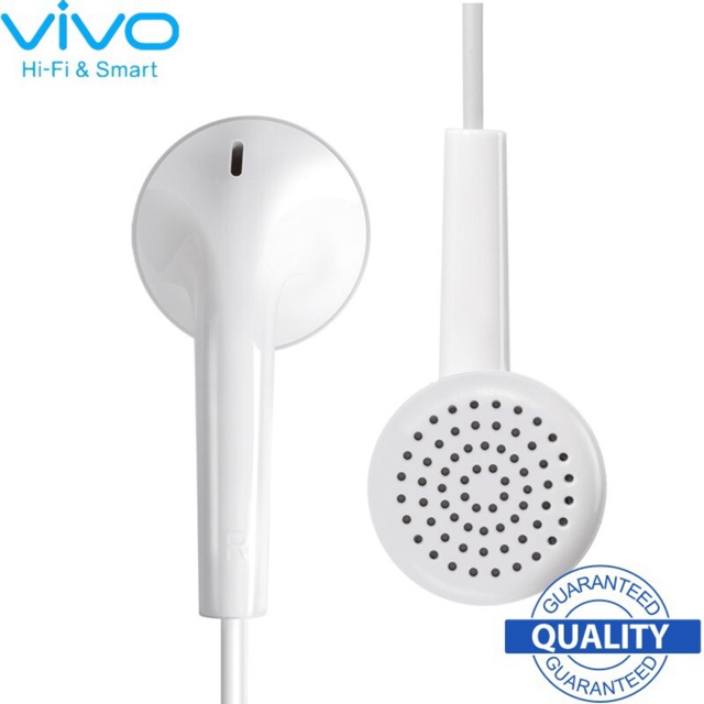 Vivo XE100 หูฟังear bud with Mic ของแท้ รองรับ Vivo เเละ smartphones รุ่นอื่นๆ