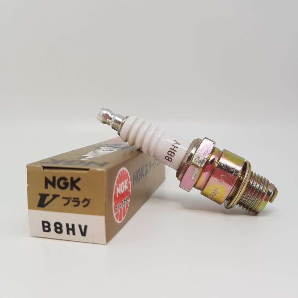 หัวเทียนเข็ม NGK V GOLD PALLADIUM รุ่นGP1000,GP125,TR100,Sanshiroซันชิโร่ แท้ NGK SPARK PLUG MADE IN