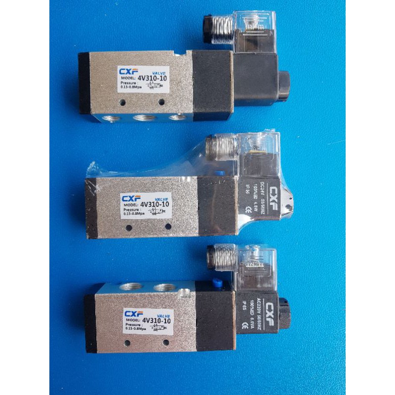 SOLENOID VALVE 5/2 ขนาดเกลียว 1/4"  4V310-08