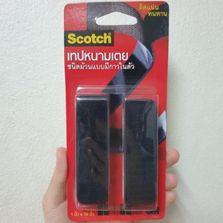 เทปหนามเตยแบบม้วน ดำ สก๊อตช์ Scotch tape reel