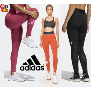 ADIDAS - ใหม่ กางเกงกระชับกล้ามเนื้อใส่ออกกำลังกาย TECHFIT LIFE MID-RISE BADGE OF SPORT LONG TIGHTS GL0687 GM2986 GM2987