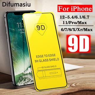 9D ฟิล์มกระจก แบบหนา สำหรับโทรศัพท์มือถือ Iphone 13 Pro Max 12ProMax mini 11 Pro Max 11pro 12pro 13Pro s + 7 8 Plus SE 0 X Xr Xs Max