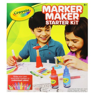 MARKER MAKER STARTER KIT CRAYOLA ชุดทำปากกาสีเมจิกด้วยตนเอง CRAYOLA งานศิลปะ อุปกรณ์เครื่องเขียน ผลิตภัณฑ์และของใช้ภายใน