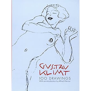 Gustav Klimt : One Hundred Drawings หนังสือภาษาอังกฤษมือ1(New) ส่งจากไทย