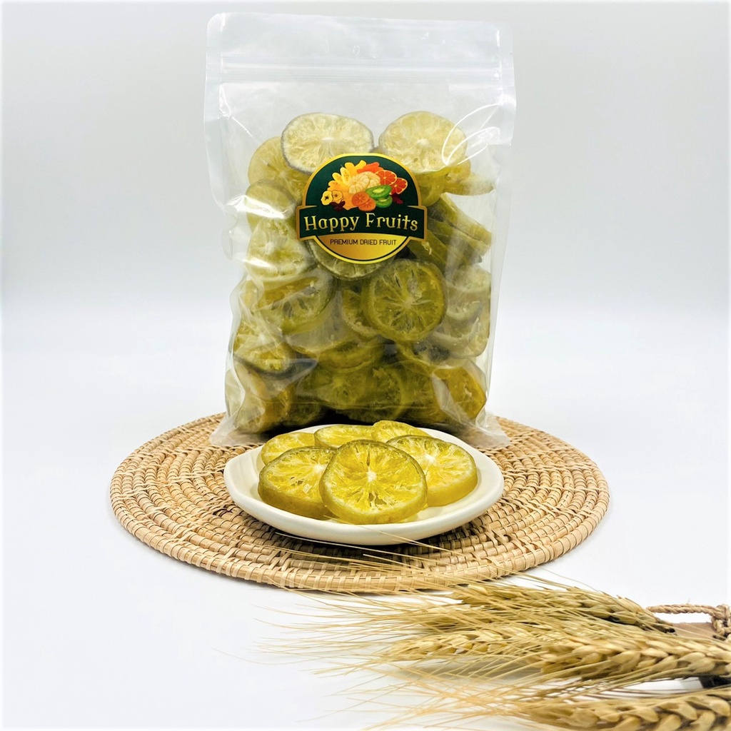 Dried Lime Slice มะนาวอบแห้งแบบสไลด์ เกรด A ส่งออก มีประโยชน์ อร่อยมาก!! By Happy Fruits