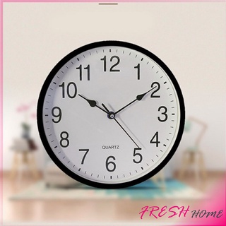 นาฬิกาแขวนทรงกลม นาฬิกาเดินเงียบ  เรียบง่ายและมีสไตล์  wall clock