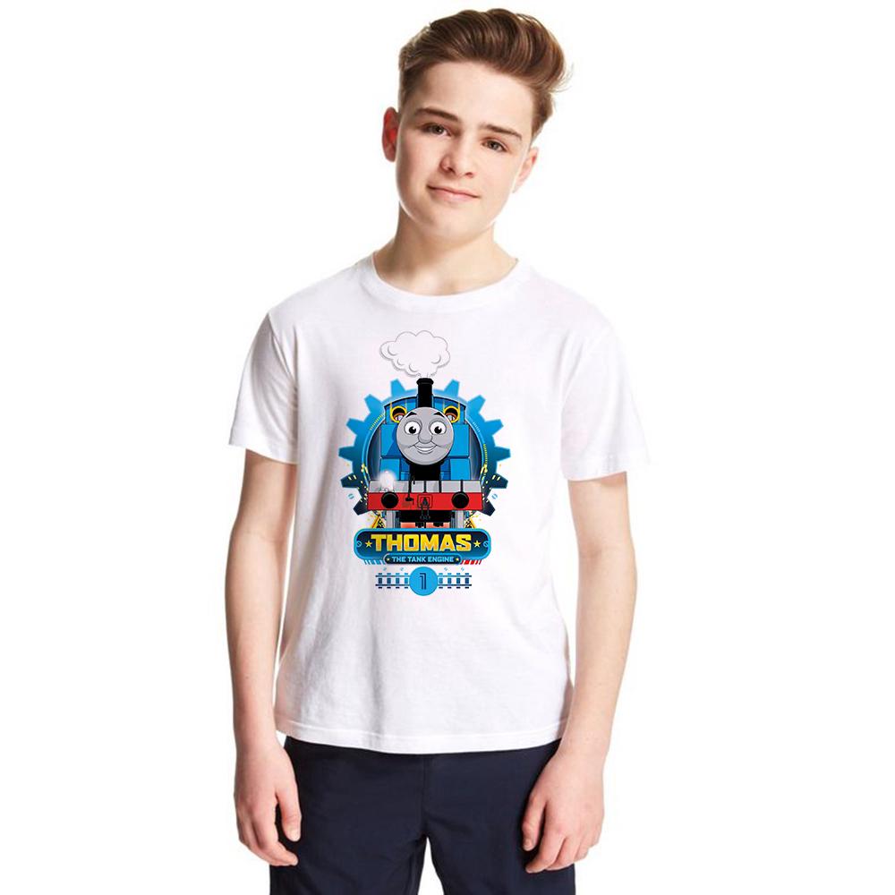 เสื้อยืดลายการ์ตูน thomas &amp; friends สําหรับเด็ก