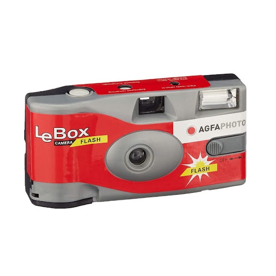 *ส่งฟรี*กล้องใช้แล้วทิ้ง AgfaPhoto LeBox 400/27 Flash/  AgfaOcean / AgfaBlack&White