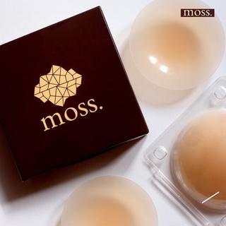 moss. บราไร้กาว ซิลิโคนปิดจุกไร้กาว ซิลิโคนเเปะจุกนม พรีเมี่ยม ปิดจุกนมสูญญากาศ แผ่นปิดหัวนม (NO GLUE)  !!! [พร้อมส่ง]