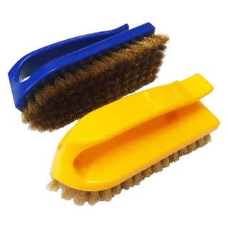 แปรงขัดอเนกประสงค์ขนทองเหลืองทรงเตารีด NCL NCL-B-12 แปรงขัดอเนกประสงค์ Brass Bristle Multipurpose Brush NCL NCL-B-12