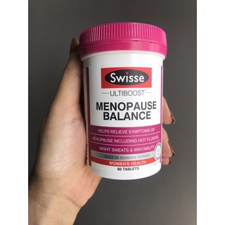 พร้อมส่ง! Swisse Ultiboost Menopause Balance 60 เม็ด Exp. 9/24