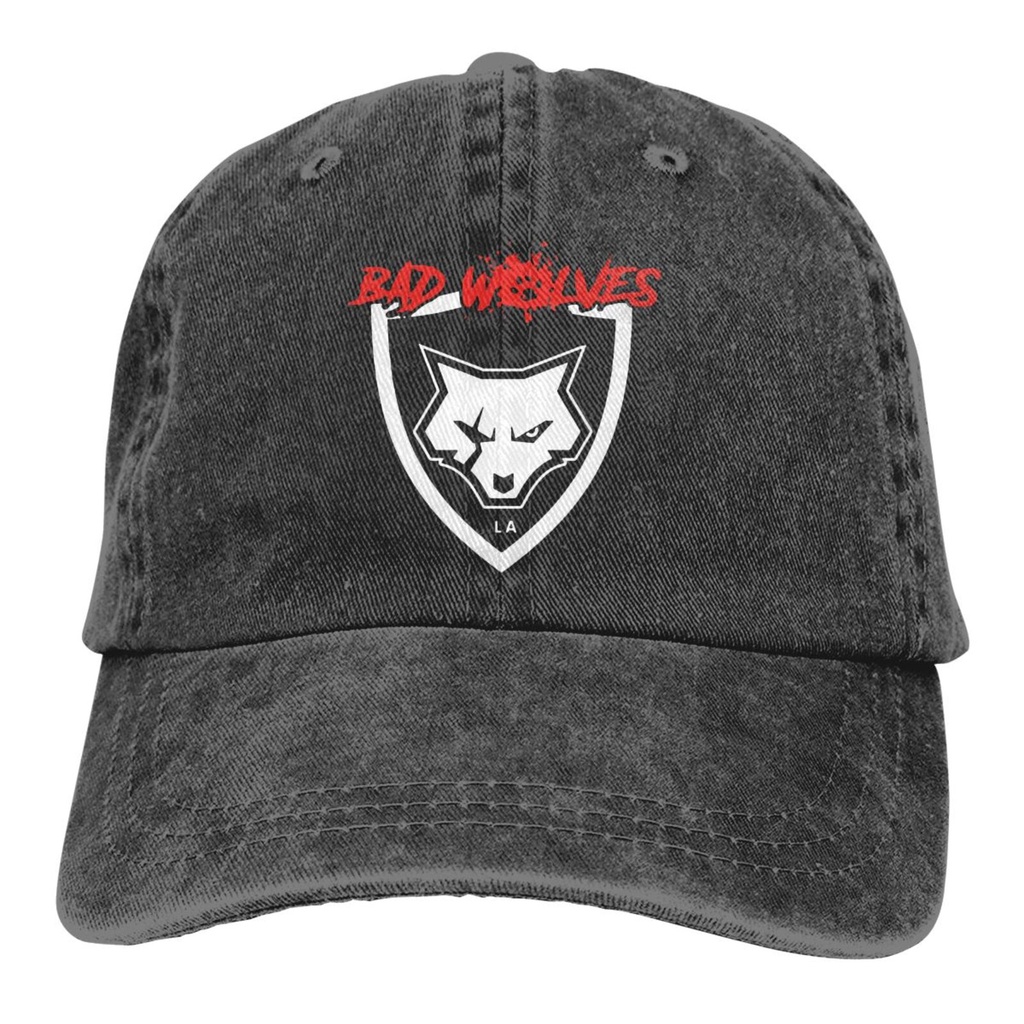 Bad Wolves Cowboy Cap Distressed Hip Hop