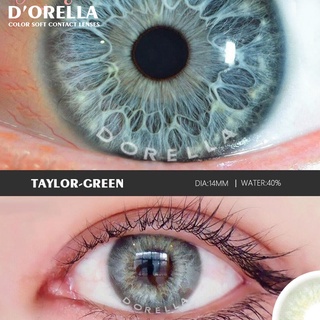 DOrella คอนแทคเลนส์ Dna สีธรรมชาติ 1 คู่ (2 ชิ้น) สําหรับแต่งตา Yearly Dna