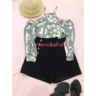 ส่งต่อเสื้อเว้าแขน เสื้อเว้าไหล่ แบรนด์Pee ka nong  เสื้อไปทะเล เสื้อวินเทจ