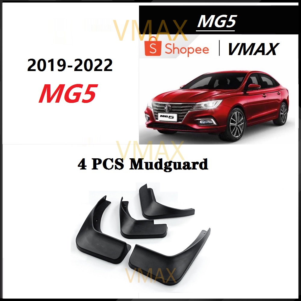 MG MG5 MG 5 4 ชิ้นรถ Mud Flaps Splash Guards Fender Mudguard ใช้งานร่วมกับ MG5 2019 - 2022