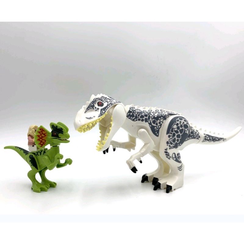 ตัวต่อ No 77028 ชุดไดโนเสาร์ ขยับหัว แขน ขาได้ มี 4 สีให้เลือก (ly) - รูปที่ 6