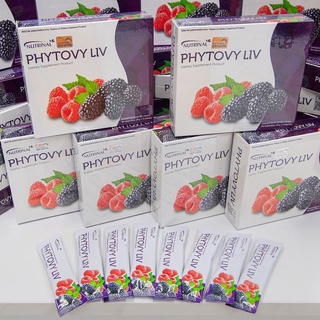 ของแท้❗FREE 1ซอง / FREE 3ซอง PHYTOVY LIV Detox ดีท็อกซ์ ลำใส้ ตับ ล้างสารพิษ ขับไขมัน ขับถ่ายดี กันมะเร็ง ลดน้ำหนัก พุง