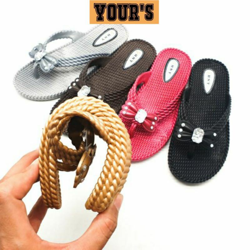 Lady PVC Slipper Shoes/Seliper Perempuan/ Kasut Perempuan / Lady Slipper 49-106