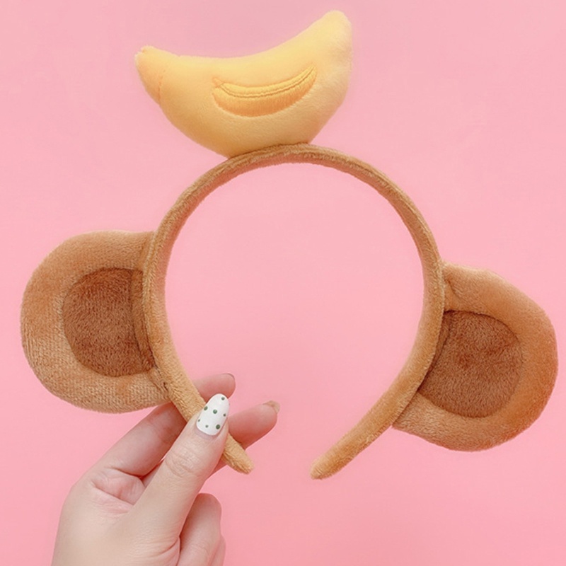 Mya Headbands นุ่มน่ารัก ดีไซน์การ์ตูนสัตว์ พร้อมห่วงยางลายลิง สำหรับงานปาร์ตี้ธีมสนุกๆ - รูปที่ 6
