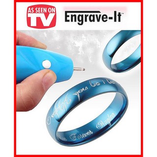 ปากกาแกะสลักไฟฟ้า รุ่นมือถือ Engrave - It สำหรับแกะสลัก โลหะ แก้ว เหล็ก อุปกรณ์ไอที As Seen On TV