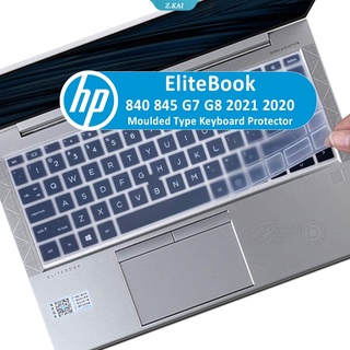 ฟิล์มสติกเกอร์ซิลิโคน กันน้ํา หลากสี 14 นิ้ว สําหรับคีย์บอร์ดแล็ปท็อป HP EliteBook 840 845 G7 G8 2021 2020 [ZK]