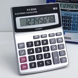 เครื่องคิดเลขจอใหญ่ กดง่าย ครื่องคิดเลข พกพา ขนาด เล็ก KK-800A