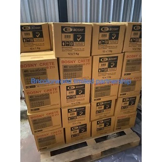 บอสนี่ กรีต กาวเชื่อมคอนกรีต BOSNY CRETE B213 ขนาด 1 กก. 132.- B-213 (EPOXY GLUE)/b