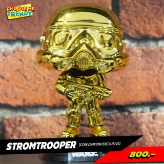 Stromtrooper Gold Chrome [2019 Galactic Convention Exclusive] - Star Wars Funko Pop! Vinyl Figure