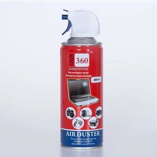 Giga 360 Air Duster for PC and Laptop สเปรย์ลมกำจัดฝุ่น สามารถพ่นใส่แผงวงจร หรือ อุปกรณือิเลคโทรนิคส์(ขณะปิดเครื่อง)