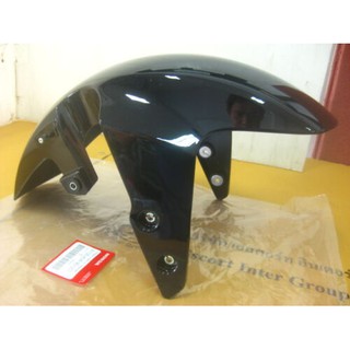 HONDA GROM MSX125 FRONT FENDER "BLACK" "GENUINE PARTS" // บังโคลนหน้า พลาสติก สีดำ ของแท้ฮอนด้า รับประกันคุณภาพ