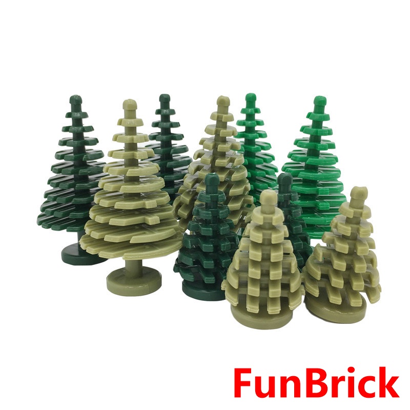 [Funbrick] บล็อคตัวต่อรูปต้นไม้ดอกไม้หญ้าของเล่นเสริมการเรียนรู้เด็ก ราคา ถูกที่สุด ดีลบีเคเค แกลเลอรีภาพที่ 2