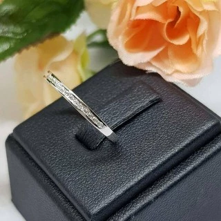 Memorine Jewelry แหวนเงินแท้ 925 ฝังเพชรสวิส (CZ) : ONLR125
