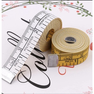 Mallika thaidress High Quality 1.5m body Tape Measure Double Scale Ruler Soft Tape Measure Flexible Rulers Body Sewing