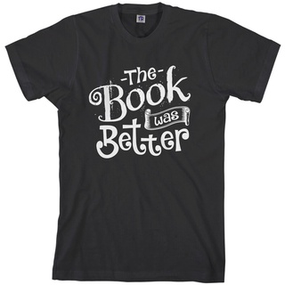 ขายดี เสื้อยืดลําลอง แขนสั้น พิมพ์ลาย Threadrock The Book Is Better Funny Movie Nerd LMdphl39KPkjia79 สําหรับผู้ชายS-5XL