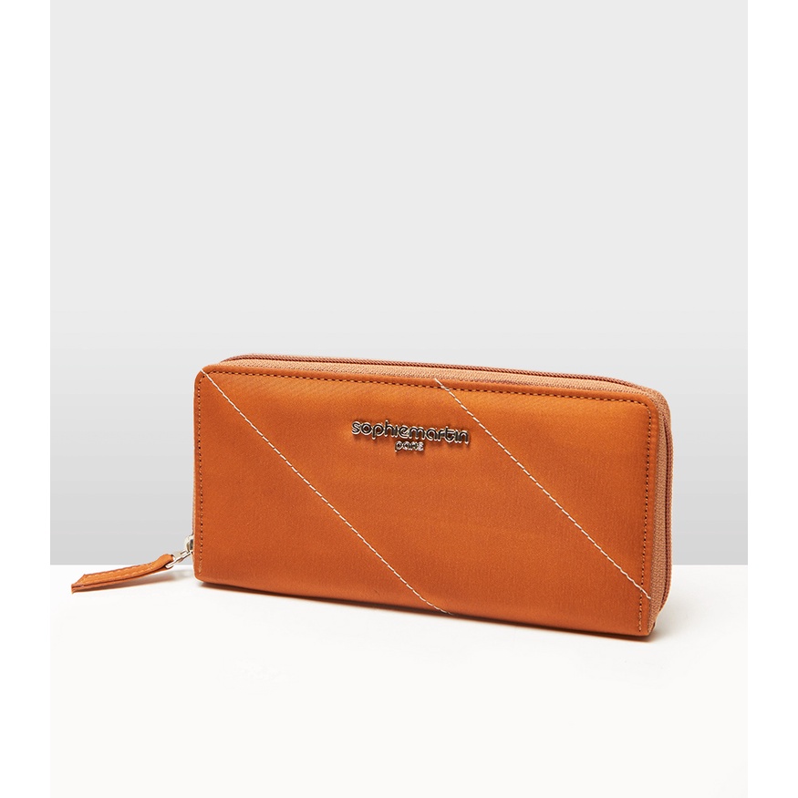 Ghaldalie ORANGE Women& 39;s Wallet W2386O3 Sophie Martin Ori รับประกันคุณภาพ