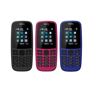 NOKIA 105 (2G) มือถือปุ่มกดของแท้ 100% รับประกันศูนย์ไทย 1 ปี