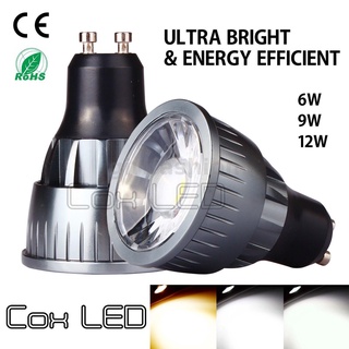 Gu10 หลอดไฟ LED 5W ประหยัดพลังงาน สปอตไลท์ โคมไฟ สีวอร์ม ธรรมชาติ สีขาว