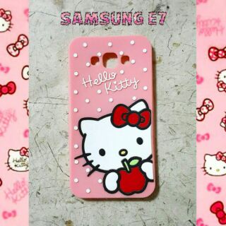 ราคาพิเศษเคสซิลิโคนคิตตี้สำหรับซัมซุง E7พร้อมส่ง ราคา 110 ยาทส่งฟรีไม่มีขั้นตํา