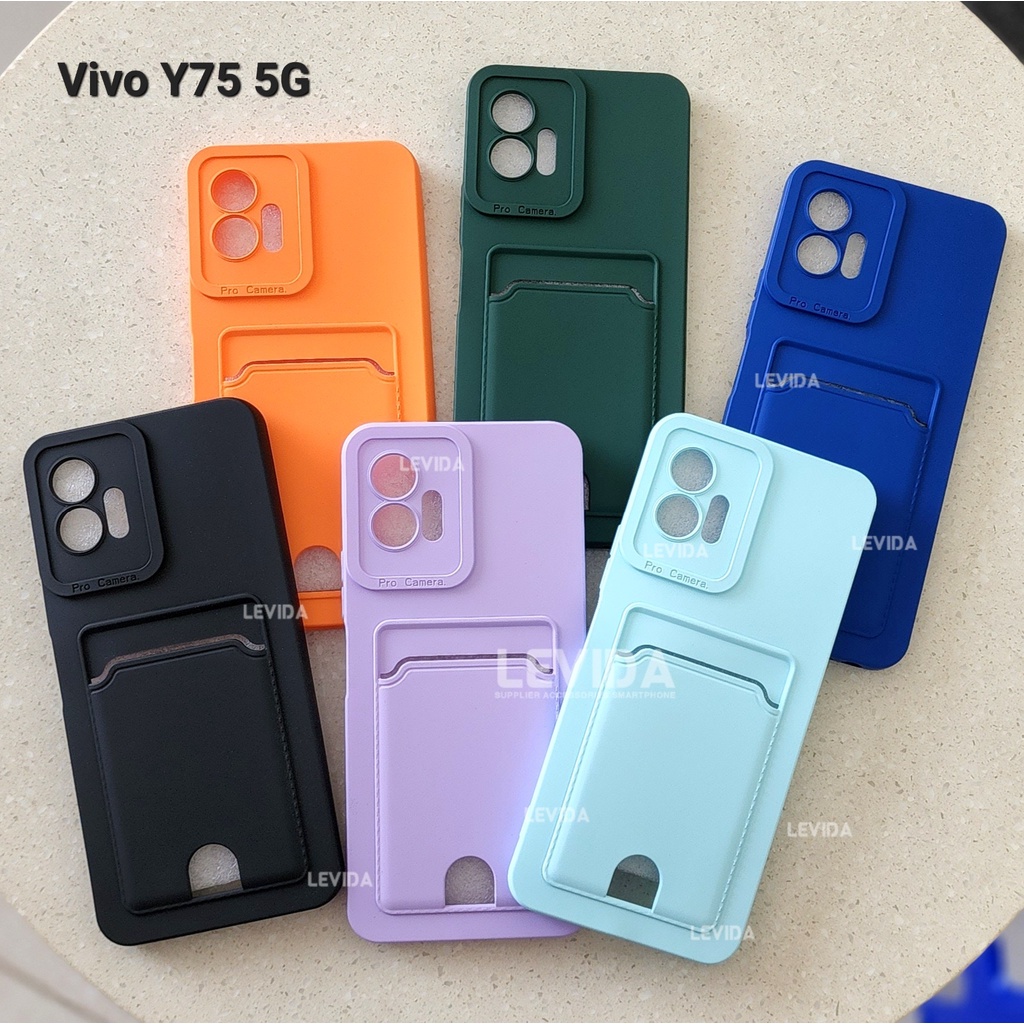 Vivo Y75 5G Vivo Y91 Y93 Vivo Y95 Vivo Y91C Vivo Y1S Softcase Prokamera Silicon Matte Card Case Card