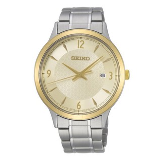 SEIKO QUARTZ นาฬิกาข้อมือชาย สายสแตนเลส รุ่น SGEH92P, SGEH92P1