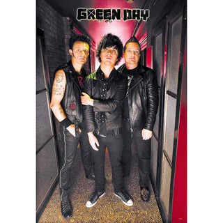 โปสเตอร์ รูปถ่าย วงดนตรี ร็อค กรีนเดย์ Green Day 1986 POSTER 24”x35” Inch American Punk Rock Alternative Pop Band V5