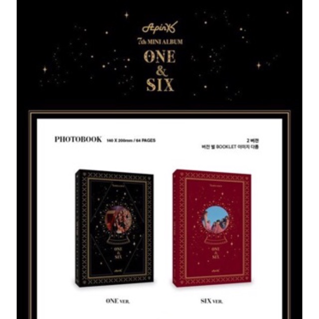 อัลบั้ม Apink - Mini Album Vol.7 [ONE & SIX]