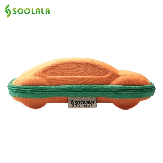 Soolala กล่องแว่นตากันแดดแฟชั่น ลายการ์ตูนรถยนต์ สําหรับเด็ก 1 ชิ้น