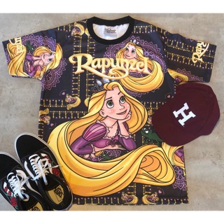 เสื้อยืด &amp; เดรสลาย Rapunzel